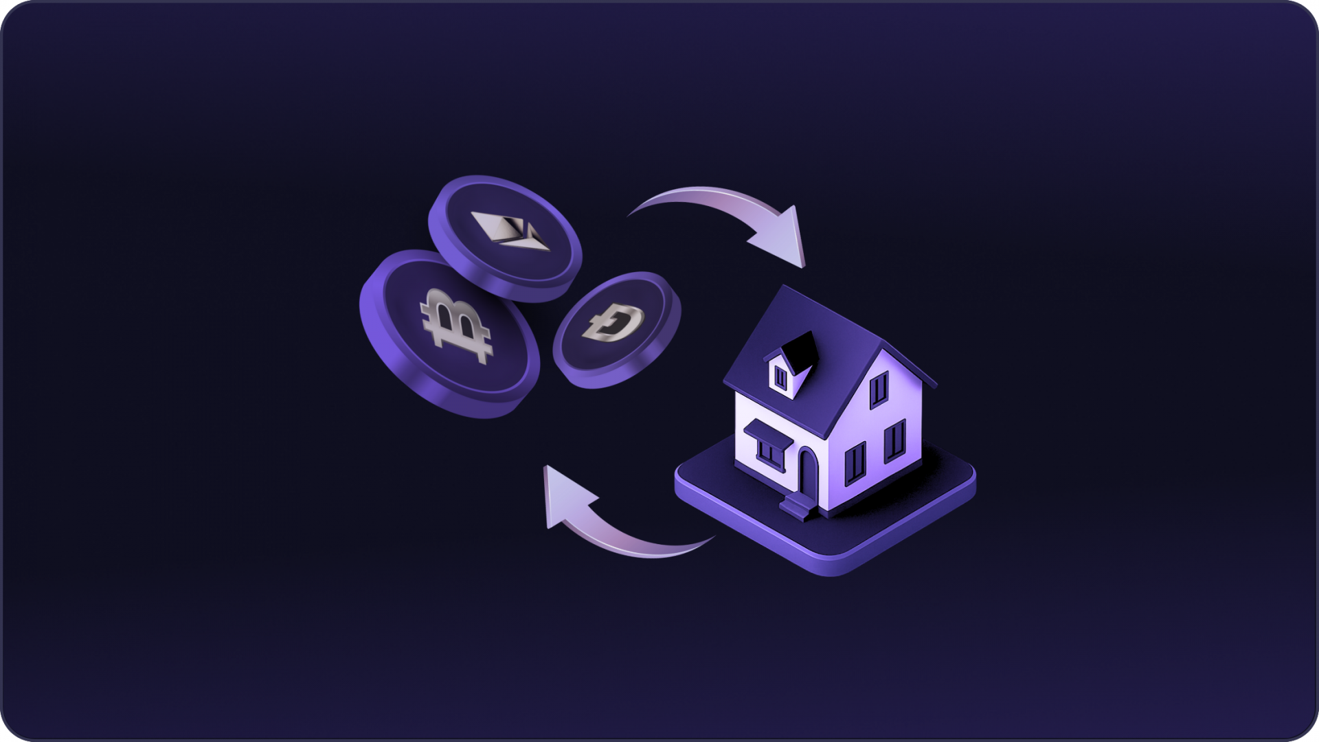 swap any token to real estate on arbitrum